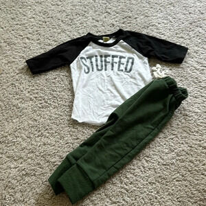 Stuffed thanksgiving outfit